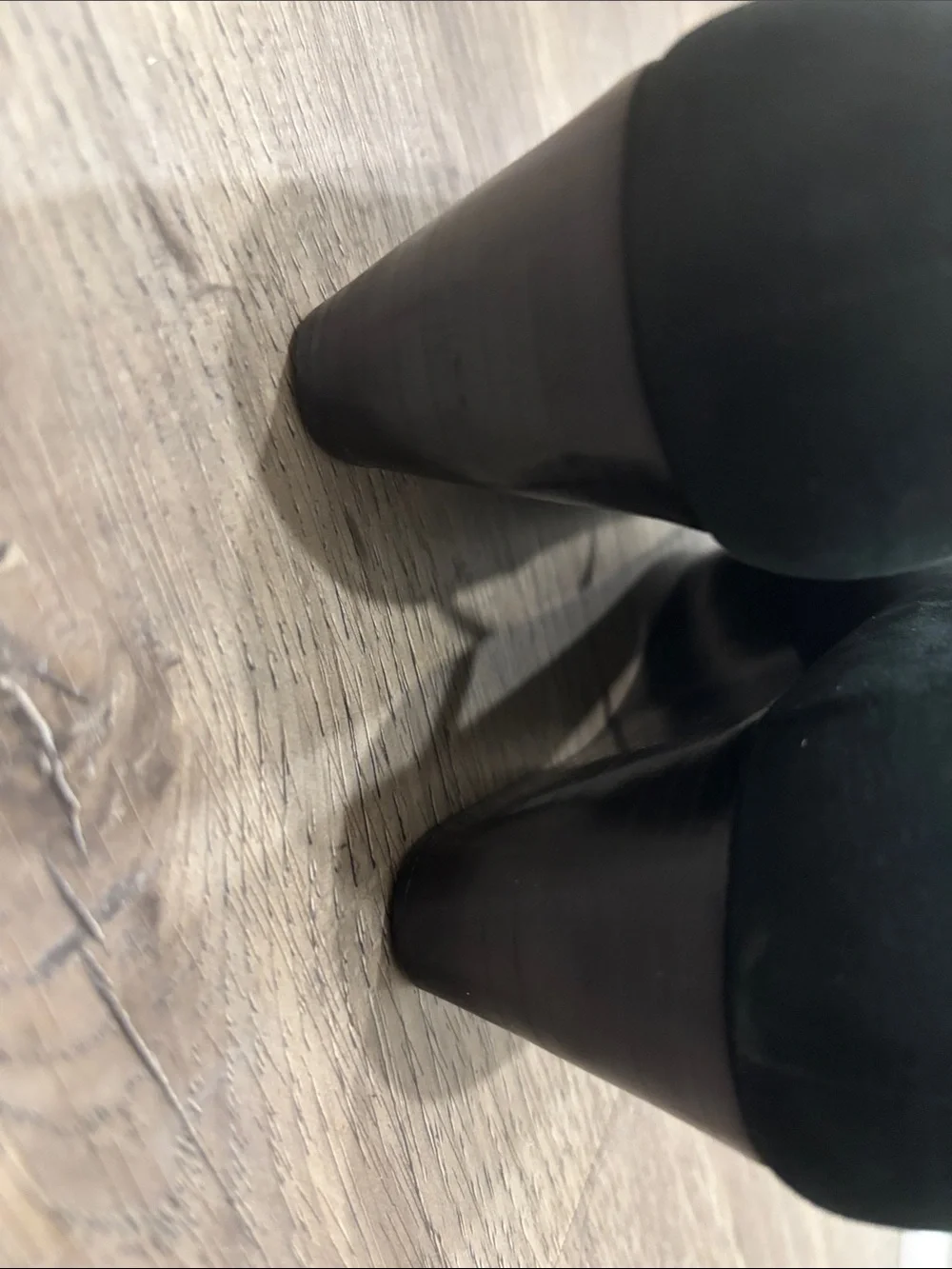 kate spade Black Suede Ankle-Strap Wedge Shoes